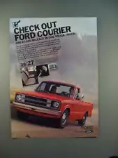 1981 Ford Courier Pickup Truck Ad - Check Out!