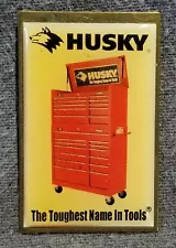 LMH PINBACK Pin HUSKY Toughest Name Tools TOOLBOX Tool Box HOME DEPOT Employee