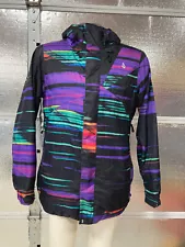 Volcom Snowboard Jacket - Womens Large - Thermonite - Vibrant - Snow Ski Winter