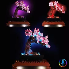 New Led Lighting Kit for Lego 10281 Icons Bonsai Tree Cherry Blossom Fast Ship