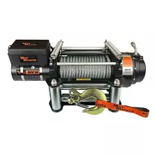 Mile Marker SEC18 18,000 Pound Truck Electric Winch with Steel Cable (18,000 lb.