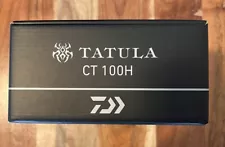 Brand New Daiwa Tatula CT 100H Right Hand 6.3:1 Casting Reel TTUCT100H