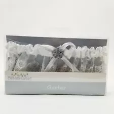 White Lace Wedding Garter - New in Original Packaging