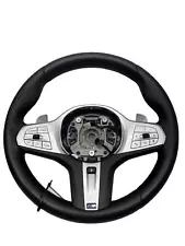 2018 - 2021 BMW 740i G12 OEM M SPORT STEERING WHEEL W/ HEATED & PADDLE SHIFTERS (For: More than one vehicle)