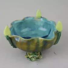 Unique Pottery Candy Dish Turtle (odd, weird) Kitch