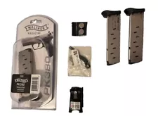 Walther PK380 .380 ACP 8 Round OEM Stainless Steel Magazine + Laser + Keylock