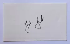 JACK DAVENPORT ( Pirates of the Caribbean ) Genuine Handsigned Album Page.