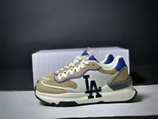 MLB LA Dodgers Shoes Sneakers Beige 3ASHRJ13N-07BGS