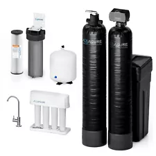 Aquasure Water Softener, Whole House Water Filtration, RO system, 32,000 Grains