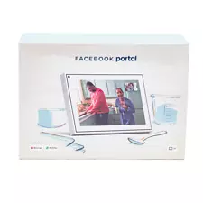 Meta FaceBook Portal 10" Touchscreen Smart Video Calling White WD50JM