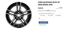 2018 mustang gt wheels oem