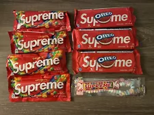 Supreme stocking stuffers Skittles, Oreos, Candy Necklace (not for consumption)