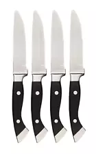 4 LONGHORN STEAKHOUSE STEAK KNIVES -No Longhorn Logo- Heavy Premium Restaurant