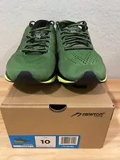 Newton Kismet 8 Men's Running Shoes, Green, US 10, M011922B, NEW