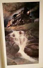 Mitchell Tolle Art Double Signed "Mountain Passage" LE Ed. Print #1638 19x33