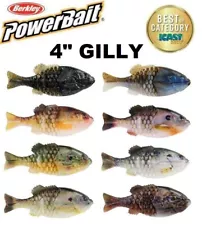 Berkley PowerBait 110mm Gilly 4" Soft Body Swimbait Fish - Choose Color