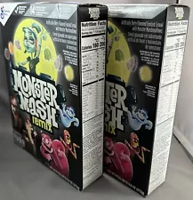 2 Boxes Monster Mash Remix Cereal 9.6 oz Frankenberry Count Chocula Booberry