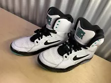 Nike Air Command Force Hyper Jade Size 9.5 2014 **PAINTED** + Flaws