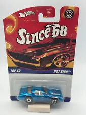 Hot Wheels Since '68 Hot Bird Pontiac Firebird, Blue, New in Pack