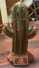 Casa Verde Tequila Bottle Decanter Agave Cactus Empty