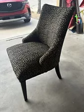 Leopard Print Chair