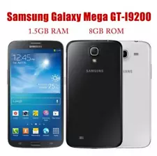 Brand New Samsung Galaxy Mega 6.3 I9200 16GB 1.5GB RAM 8MP Unlocked SmartPhone