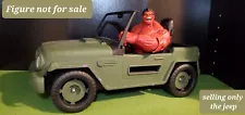 Custom Fodder Jeep Vehicle For Marvel Legends Red Hulk Or Can Be Used For Gi Joe