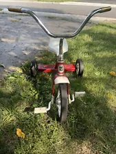 Vintage 1962 Roadmaster Kids Tricycle Steel Toy USA Old Antique Ride Tricycle