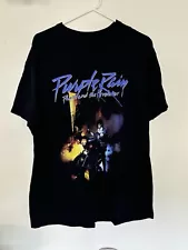 PRINCE AND THE REVOLUTION PURPLE RAIN The Prince Estate Men’s size XL T-Shirt