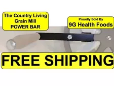 Country Living Grain Mill - Power Bar Handle - NEW (Wooden Handle NOT Included)