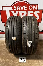 205/55R17 DUNLOP SPORTBLURESPONSE TYRES 6MM PARTWORN USED 2055517 205 55 17