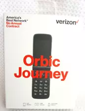 Prepaid Verizon Orbic Journey V 4G LTE Flip Phone, Black, New Sealed In box