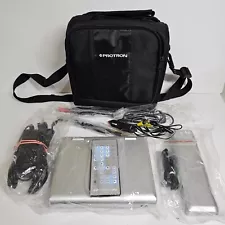 Protron PDV-288 Portable DVD Player (7") with Accessories Tested & Working