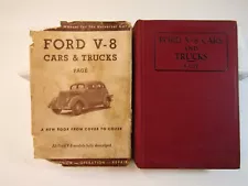 Ford V-8 Cars and Trucks By Victor Page 1938 Hardcover