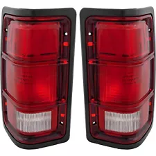 Tail Light Set For 1987-1996 Dodge Dakota Driver and Passenger Side Halogen