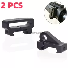 Tactical Rifle Sling Mount Adapter Attachment for Picatinny Weaver 20mm R15 Rail