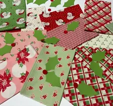 Swell Christmas Moda Urban Chiks Assort Bright Fun Colors Quilting Cutter Fabric