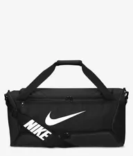 Nike Brasilia 9.5 Training Duffel Bag Medium Gym Athletic Bag Black DH7710-010