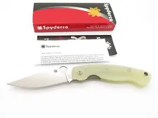 Spyderco USA C36GM4P Military Jade G10 M4 Steel Blade Folding Pocket Knife