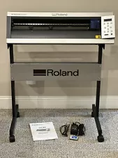 Roland Camm-1 GX-24 Servo Cutter with Stand Tested- See Video!