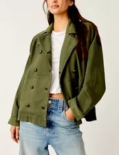 NEW! FREE PEOPLE Viva Surplus Jacket | Adventurer | Medium