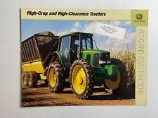 John Deere - High Crop Tractors Sales Brochure *2004* (Showroom Booklet)