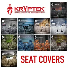 Coverking Kryptek Camo Neosupreme Tailored Seat Covers for Ford F250