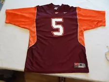 Nike Virginia Tech Hokies NCAA Football Jersey Men’s Medium College 