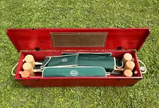 Jaques- Buckingham- Croquet Set- Designed For Family of Six- Never Used- Vintage