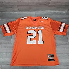 Vintage Nike Barry Sanders Field General 1988 OSU Cowboys Jersey Mens XXL L+2