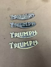 Triumph CUB Gas Fuel Tank Badge Lot F3496 82-3496 150 Terrier 200