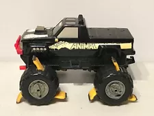 Vintage 1984 Original The ANIMAL 4x4 Power Pickup Black Monster Truck Galoob Toy