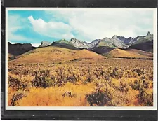 Vintage Picture Postcard of MOUNTAIN RANGES & RICH RANCHING LAND, NEVADA