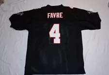 XL (50) Brett Favre Atlanta Falcons Black NFL Jersey New